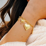 Bestie by heart Charm Armband