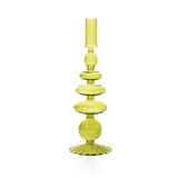 Maegen Conische Houder - Gekleurd glas - Perengroen