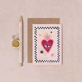 Sacred Heart Mini Love Card | Mini-wenskaart | Minikaart