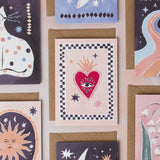Sacred Heart Mini Love Card | Mini-wenskaart | Minikaart