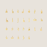 Birthstone Letter necklace