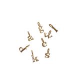 Birthstone Letter necklace