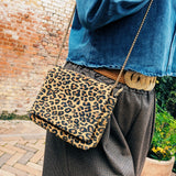SPEZIA Leopard handtas