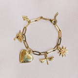 Bestie by heart Charm Armband