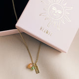 Birthstone necklace