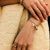 Bestie by heart Charm Armband