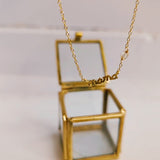 Mama ketting met geboortesteentjes