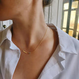 Mama ketting met geboortesteentjes