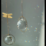 Suncatcher zwaluw/lichtvanger/raamkristal/prisma