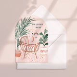 Welkom Babypaart | Nieuwe babypaart | Gender neutrale babykaart