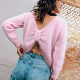 Kya Knitted Sweater Pink