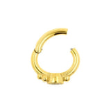 Zirconia Belly Ring Clicker - Vintage Dots
