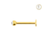 Jewelled Labret Stud