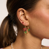 Single Lolita Heart Stud by Anna + Nina