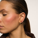 Single Lolita Heart Stud by Anna + Nina