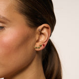 Single Lolita Heart Stud by Anna + Nina