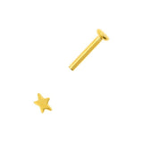 Titanium Mini Labret ster