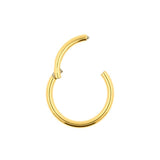 Titanium Click Ring Goud