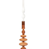 Maegen Conische houder - Gekleurd glas - Champagne