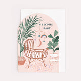 Welkom Babypaart | Nieuwe babypaart | Gender neutrale babykaart