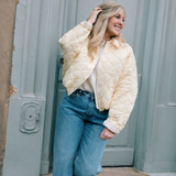 Elle Bomber Jacket Yellow