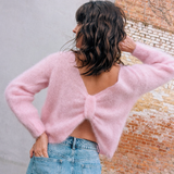 Kya Knitted Sweater Pink
