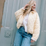 Elle Bomber Jacket Yellow