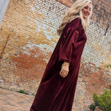 Hola Velvet Dress red (levering 17 Dec)