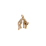 Hanging Leopard Charm