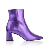 Enkellaarsje LUGANO metallic - Purple