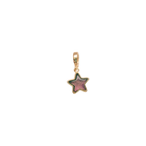 Burgundy Star Charm