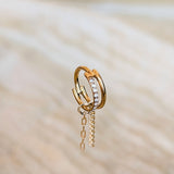 Double Chained Clicker Hoop