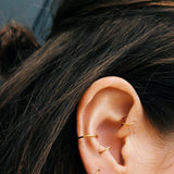 Titanium Click Ring Goud