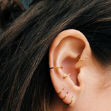 Titanium Click Ring Goud