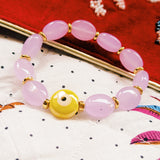 Lila Summer Eye Armband