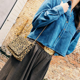 SPEZIA Leopard handtas