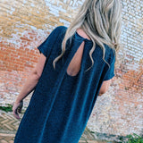 Lola Blue Glitter Partydress