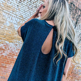 Lola Blue Glitter Partydress