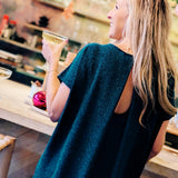 Lola Blue Glitter Partydress