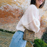 SPEZIA Leopard handtas
