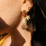Take me to Bali oorbellen