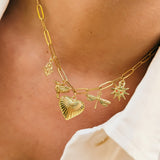 Bestie by heart Charm Ketting