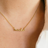 Moeke ketting met geboortesteen