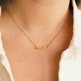 Moeke ketting met geboortesteen