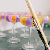 HOLA HEJMEE cocktailglas geel