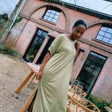 HOLA T-Shirt Dress Moss green