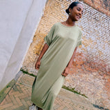 HOLA T-Shirt Dress Moss green