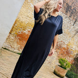 HOLA T-Shirt Dress true Black