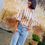 Mara Blouse Brown