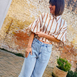 Mara Blouse Brown